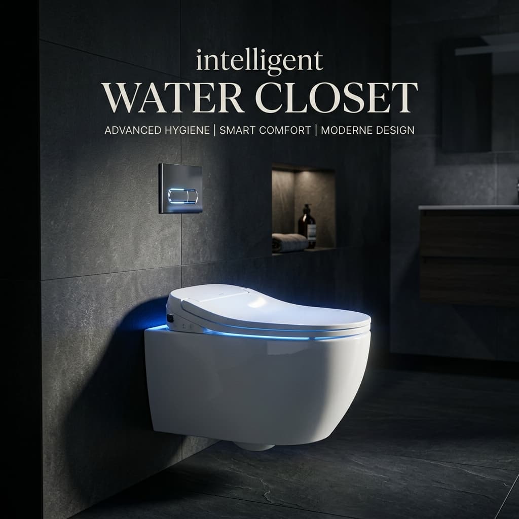 FAUCIX Intelligent Water Closet – Premium Smart Toilet with LED Light